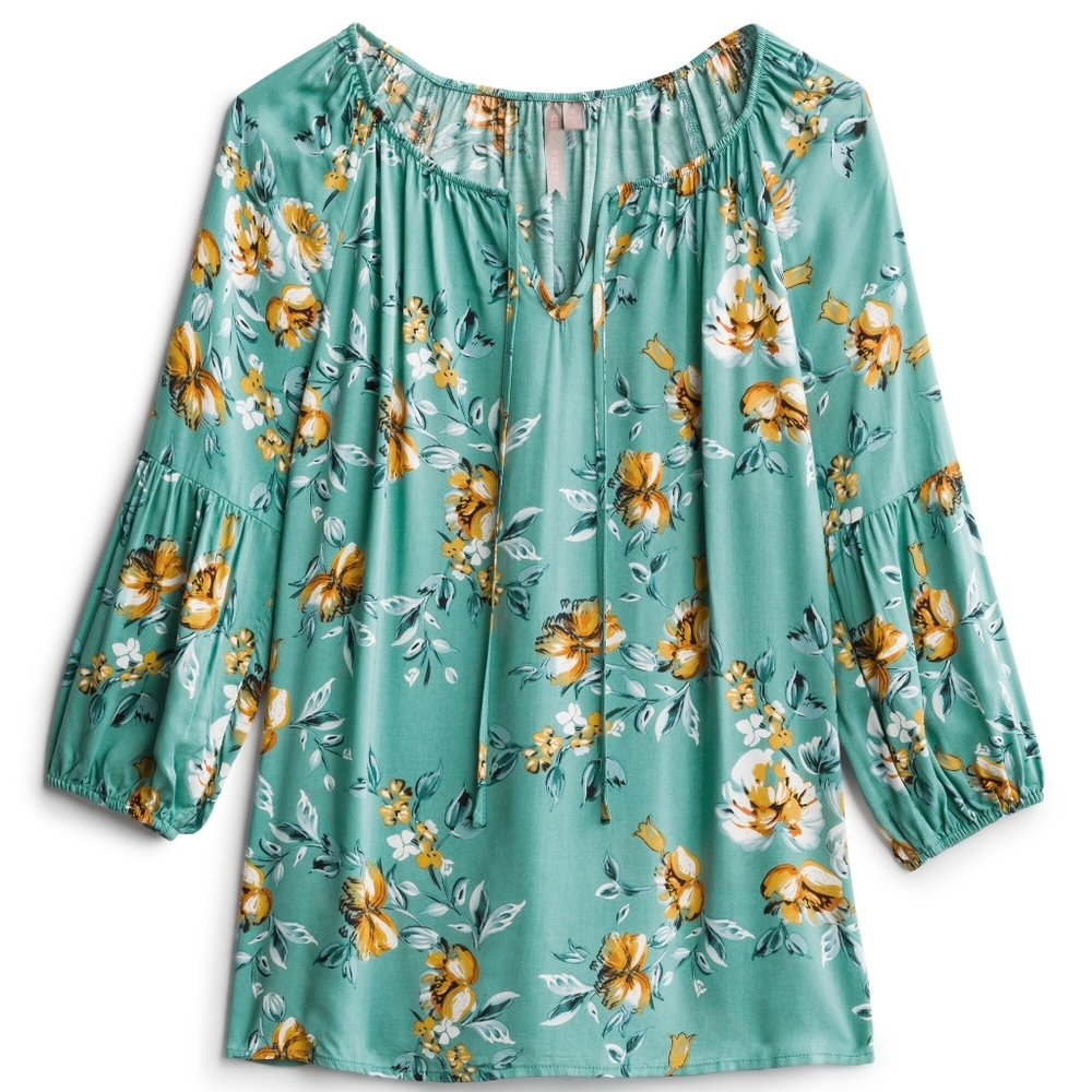 Women's Floral Print Top